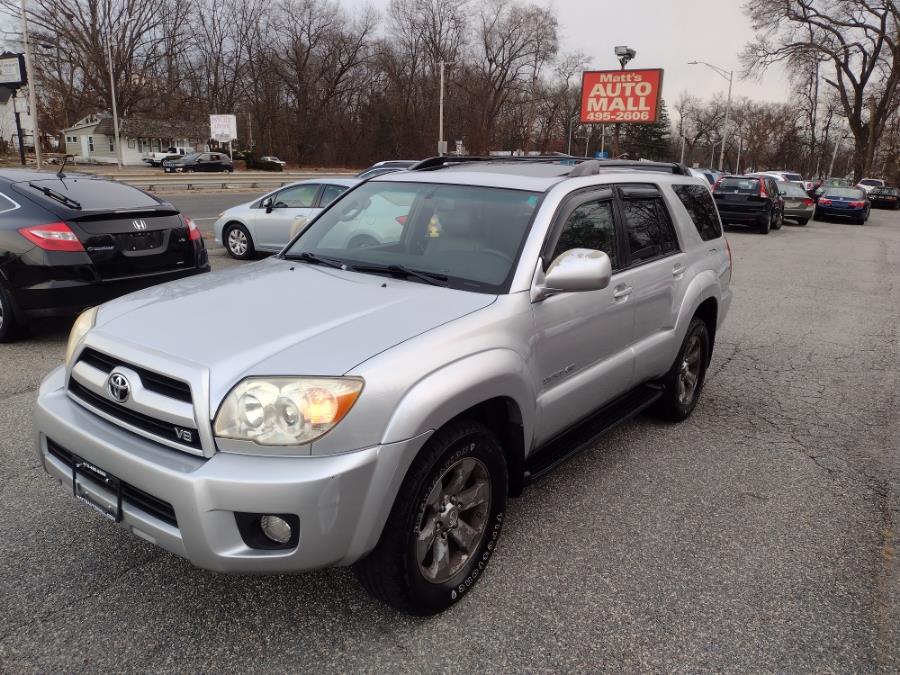 2007 Toyota 4Runner 4WD 4dr V8 Limited (Natl), available for sale in Chicopee, Massachusetts | Matts Auto Mall LLC. Chicopee, Massachusetts