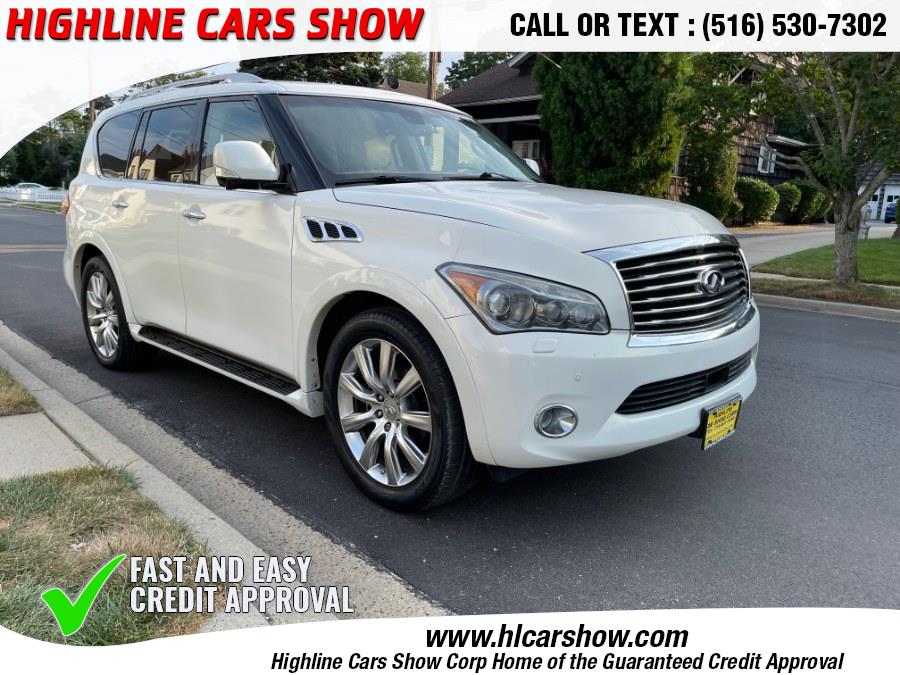 2011 Infiniti QX56 4WD 4dr 8-passenger, available for sale in West Hempstead, New York | Highline Cars Show Corp. West Hempstead, New York