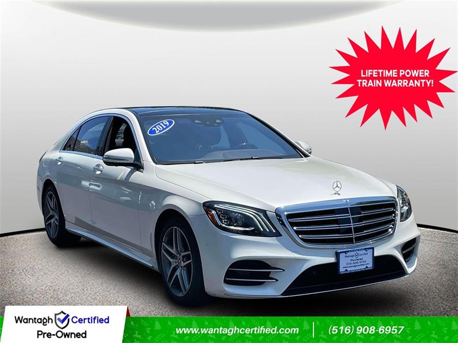 2019 Mercedes-benz S-class S 560, available for sale in Wantagh, New York | Wantagh Certified. Wantagh, New York