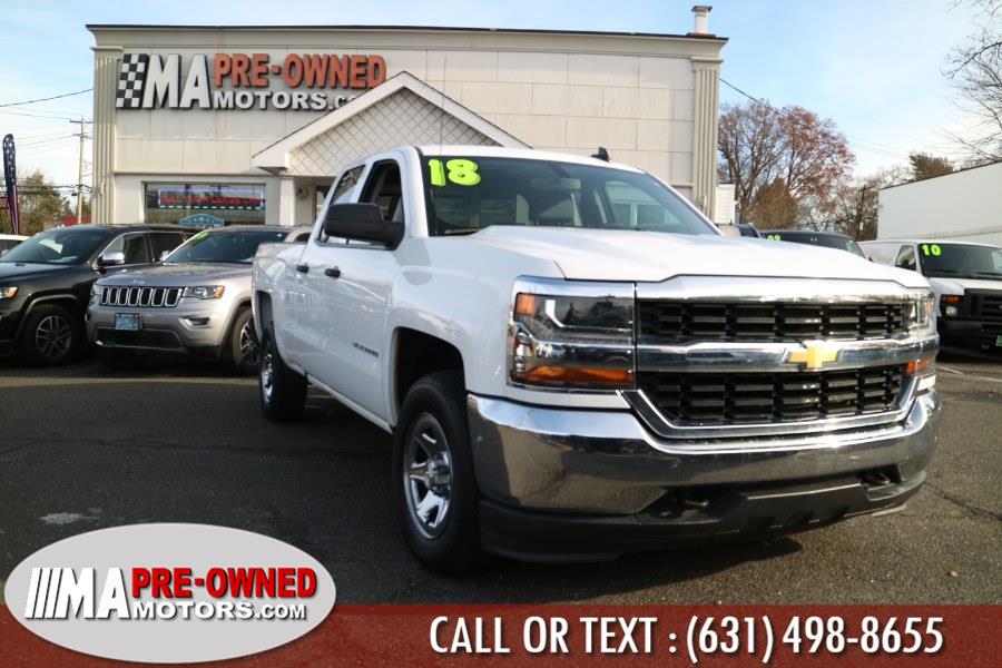 2018 Chevrolet Silverado 1500 4WD Double Cab 143.5" LS, available for sale in Huntington Station, New York | M & A Motors. Huntington Station, New York