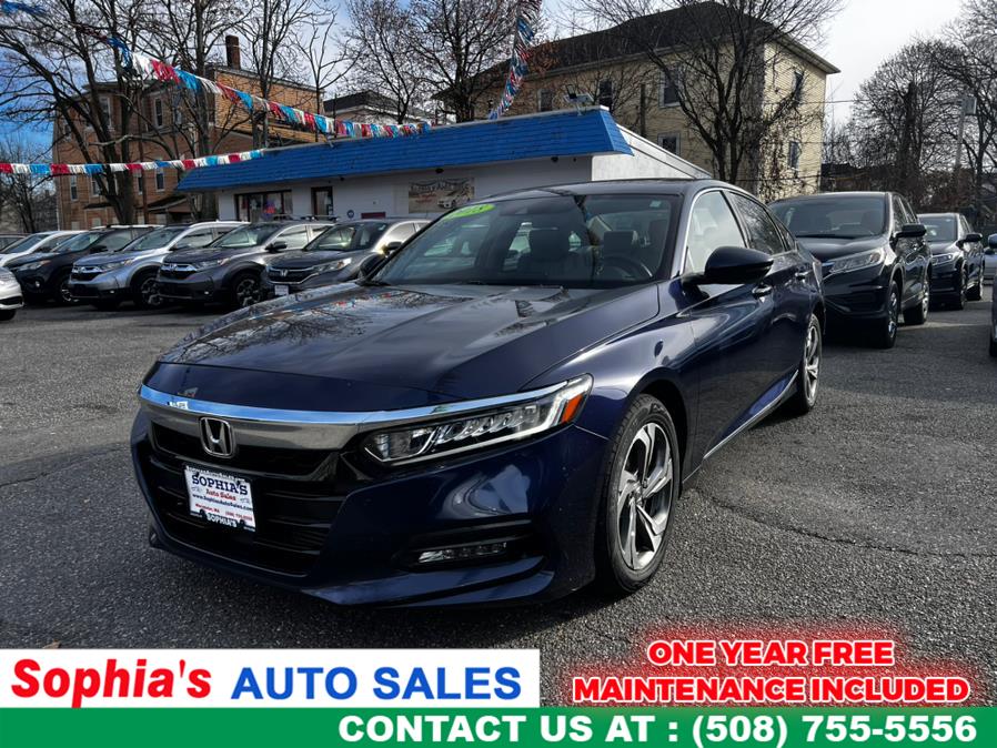 2018 Honda Accord Sedan EX-L 1.5T CVT, available for sale in Worcester, Massachusetts | Sophia's Auto Sales Inc. Worcester, Massachusetts