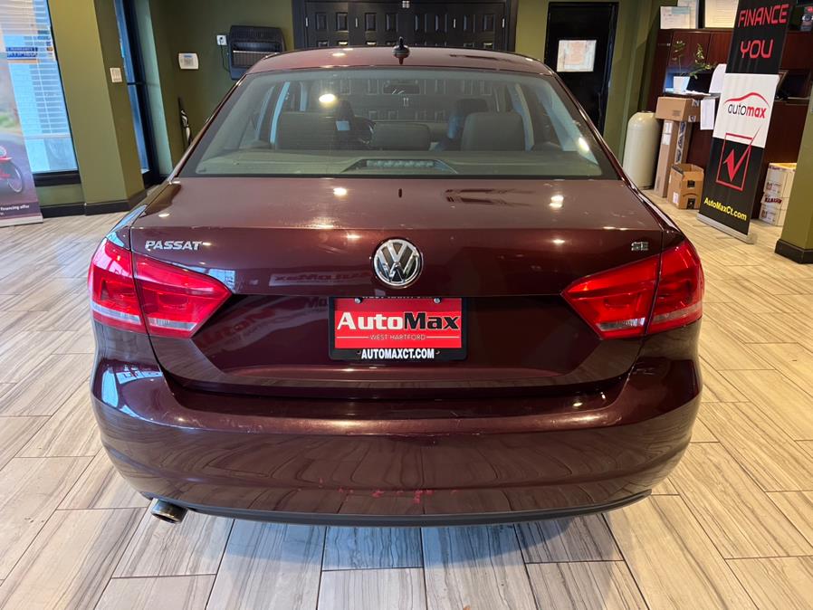 2013 Volkswagen Passat 4dr Sdn 2.5L Auto SE w/Sunroof PZEV, available for sale in West Hartford, Connecticut | AutoMax. West Hartford, Connecticut 2013 Volkswagen Passat 4dr Sdn 2.5L Auto SE w/Sunroof PZEV, available for sale in West Hartford, Connecticut | AutoMax. West Hartford, Connecticut