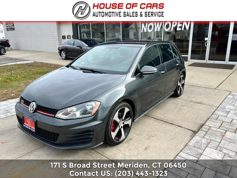 2015 Volkswagen Golf GTI 4dr HB DSG S, available for sale in Meriden, Connecticut | House of Cars CT. Meriden, Connecticut