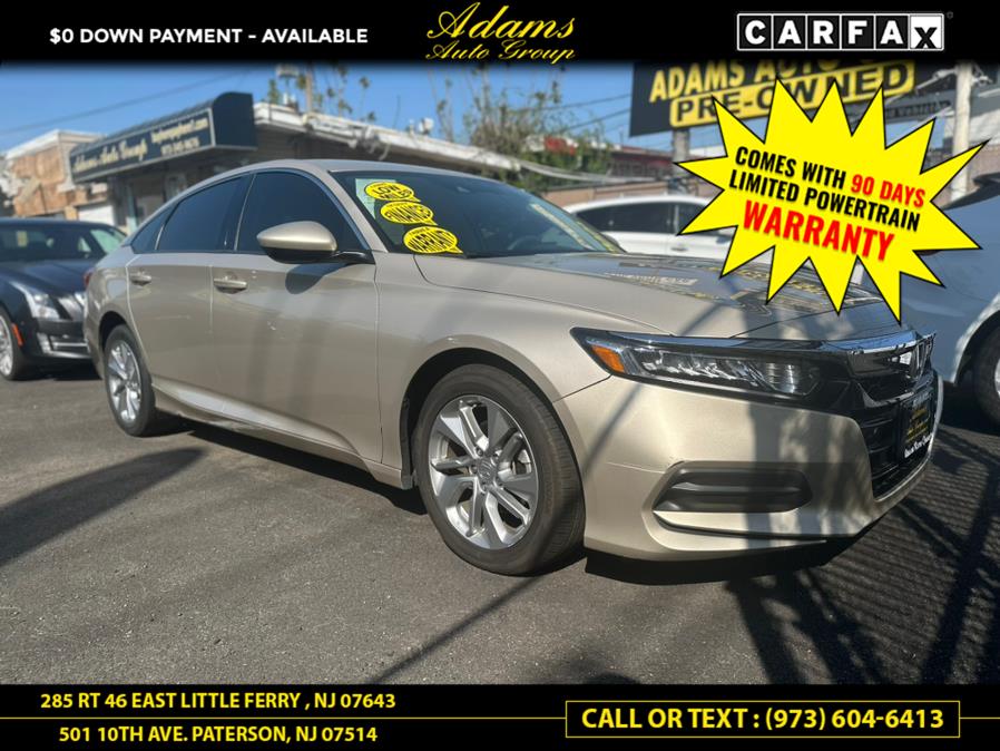 2018 Honda Accord Sedan LX 1.5T CVT, available for sale in Little Ferry , New Jersey | Adams Auto Group . Little Ferry , New Jersey 2018 Honda Accord Sedan LX 1.5T CVT, available for sale in Little Ferry , New Jersey | Adams Auto Group . Little Ferry , New Jersey
