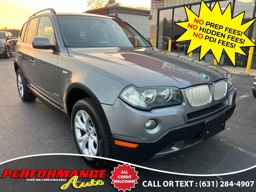 2009 BMW X3 AWD 4dr 30i, available for sale in Bohemia, New York | Performance Auto Inc. Bohemia, New York