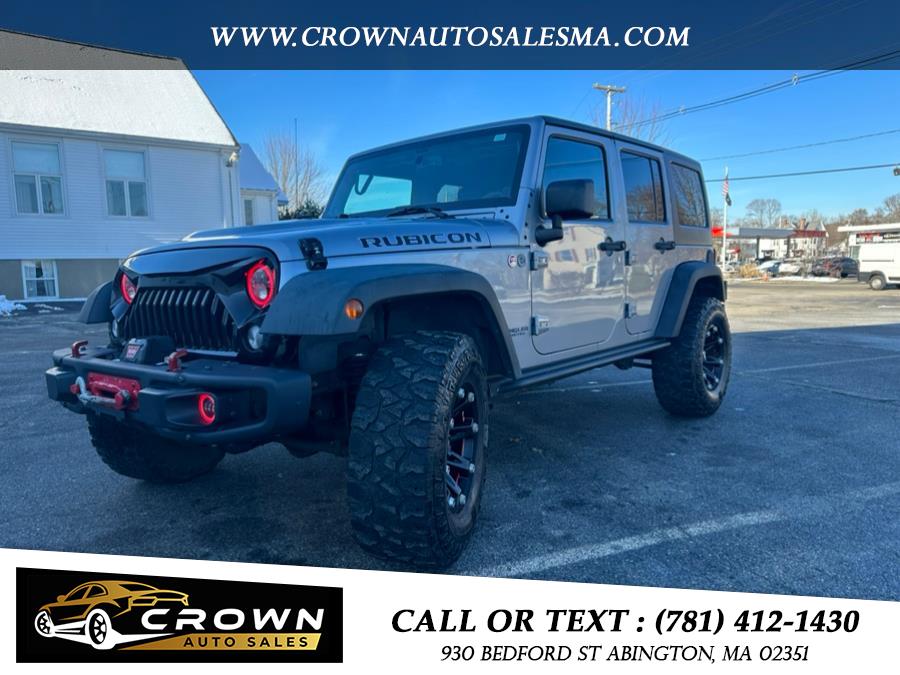 2014 Jeep Wrangler Unlimited 4WD 4dr Rubicon, available for sale in Abington, Massachusetts | Crown Auto Sales. Abington, Massachusetts