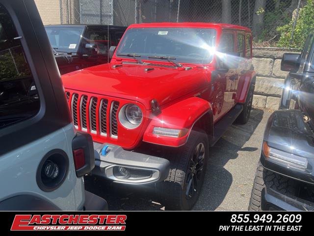 2023 Jeep Wrangler Sahara 4xe, available for sale in Bronx, New York | Eastchester Motor Cars. Bronx, New York