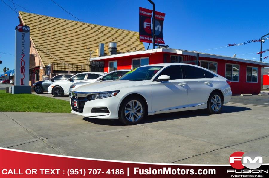 2020 Honda Accord Sedan LX 1.5T CVT, available for sale in Moreno Valley, California | Fusion Motors Inc. Moreno Valley, California