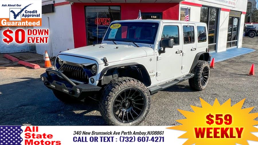Used 2018 Jeep Wrangler JK Unlimited in Perth Amboy, New Jersey | All State Motor Inc. Perth Amboy, New Jersey