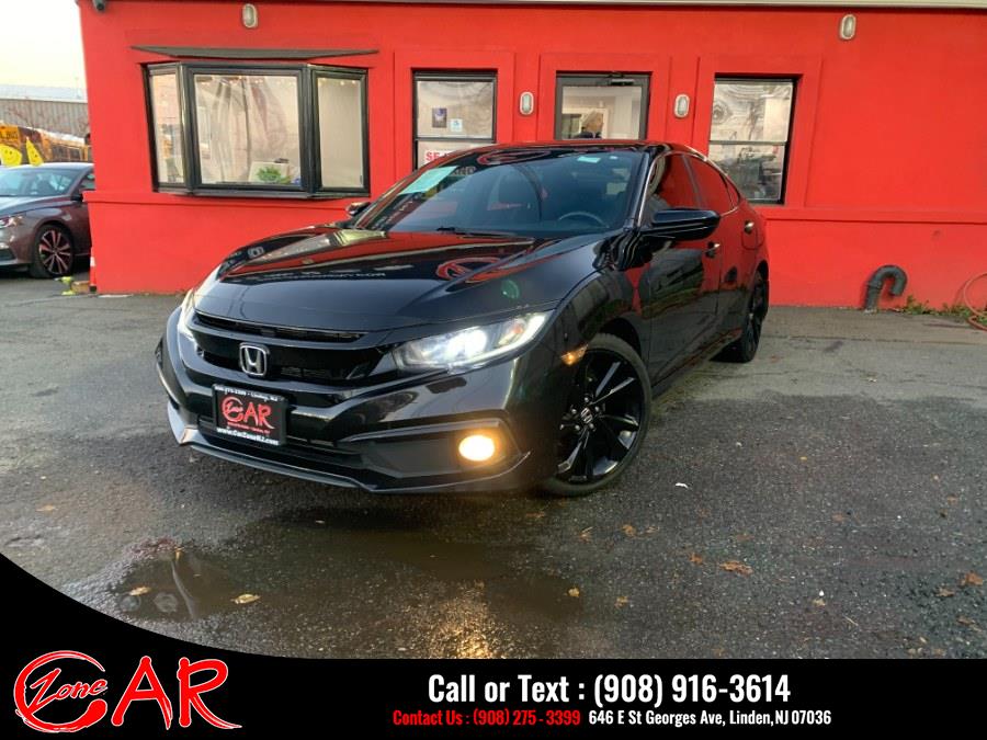 2019 Honda Civic Sedan Sport CVT, available for sale in Linden, New Jersey | Car Zone. Linden, New Jersey