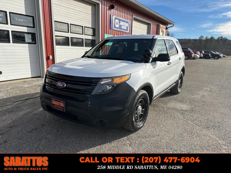 2015 Ford Utility Police Interceptor AWD 4dr, available for sale in Sabattus, Maine | Sabattus Auto and Truck Sales Inc. Sabattus, Maine