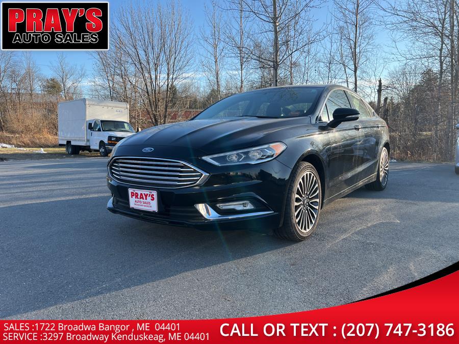 2017 Ford Fusion SE AWD, available for sale in Bangor , Maine | Pray's Auto Sales . Bangor , Maine