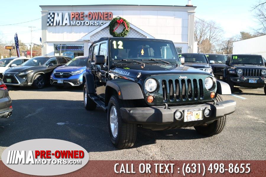 2012 Jeep Wrangler Unlimited 4WD 4dr Sport, available for sale in Huntington Station, New York | M & A Motors. Huntington Station, New York