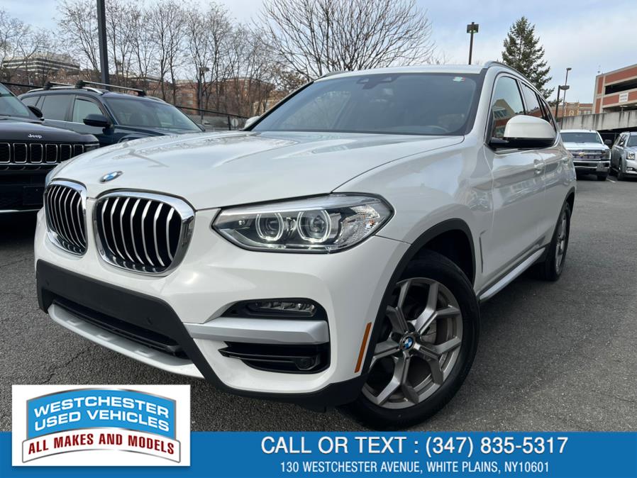 BMW X3 2021 in White Plains, Bronx, New Jersey, Queens NY Apex Westchester Used Vehicles CU738