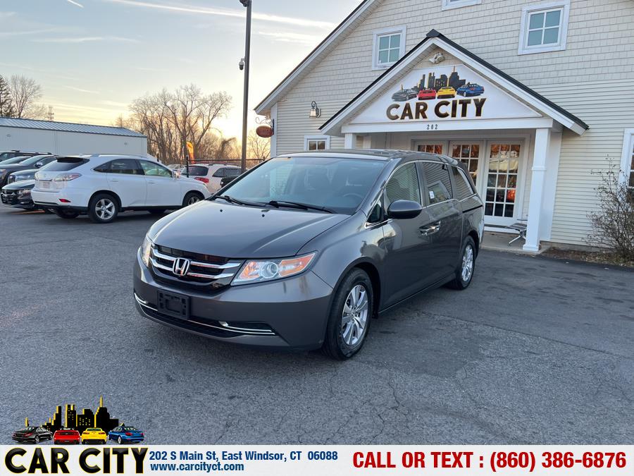 2015 Honda Odyssey 5dr EX, available for sale in East Windsor, Connecticut | Car City LLC. East Windsor, Connecticut