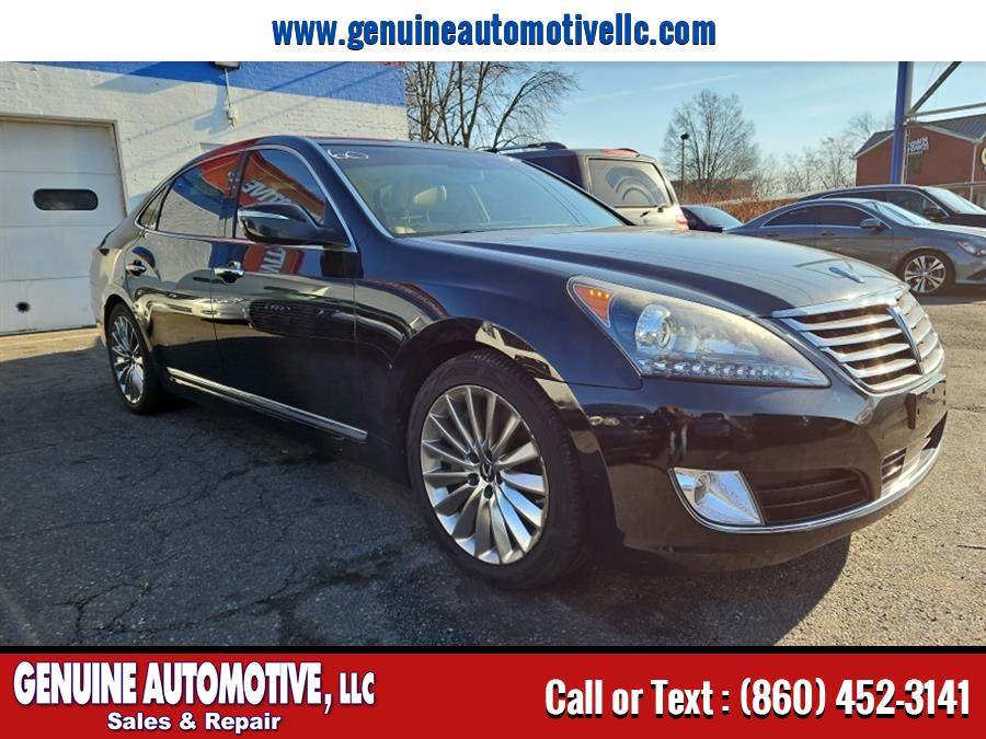 2014 Hyundai Equus 4dr Sdn Signature, available for sale in East Hartford, Connecticut | Genuine Automotive LLC. East Hartford, Connecticut 2014 Hyundai Equus 4dr Sdn Signature, available for sale in East Hartford, Connecticut | Genuine Automotive LLC. East Hartford, Connecticut