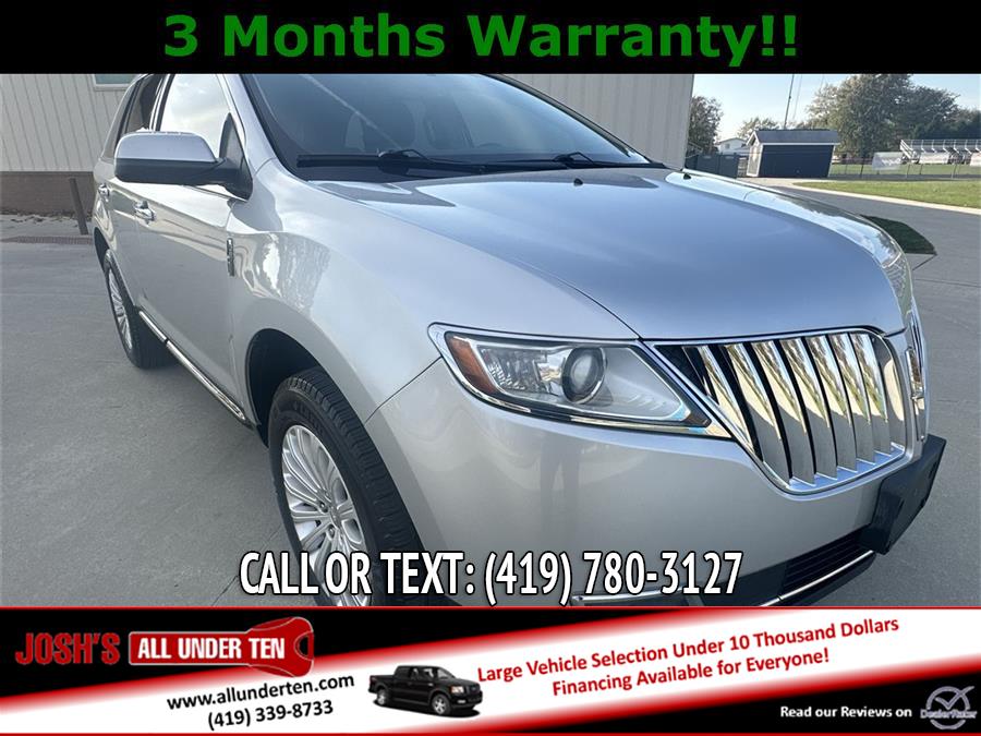 2015 Lincoln Mkx Base, available for sale in Elida, Ohio | Josh's All Under Ten LLC. Elida, Ohio