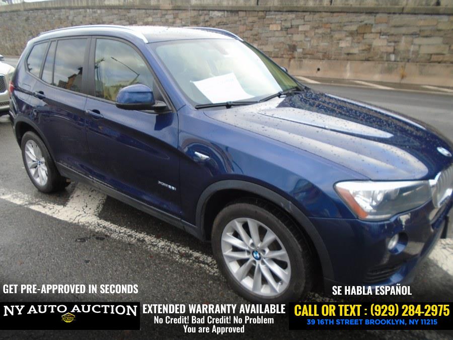 2016 BMW X3 AWD 4dr xDrive28i, available for sale in Brooklyn, New York | NY Auto Auction. Brooklyn, New York