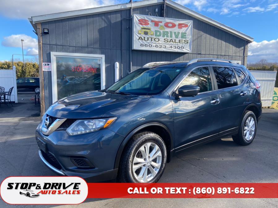 2015 Nissan Rogue AWD 4dr SL, available for sale in East Windsor, Connecticut | Stop & Drive Auto Sales. East Windsor, Connecticut