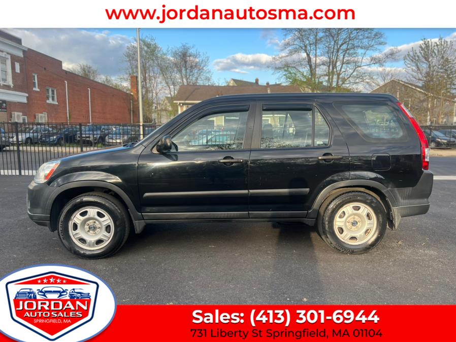 2006 Honda CR-V 2WD LX AT, available for sale in Springfield, Massachusetts | Jordan Auto Sales. Springfield, Massachusetts 2006 Honda CR-V 2WD LX AT, available for sale in Springfield, Massachusetts | Jordan Auto Sales. Springfield, Massachusetts