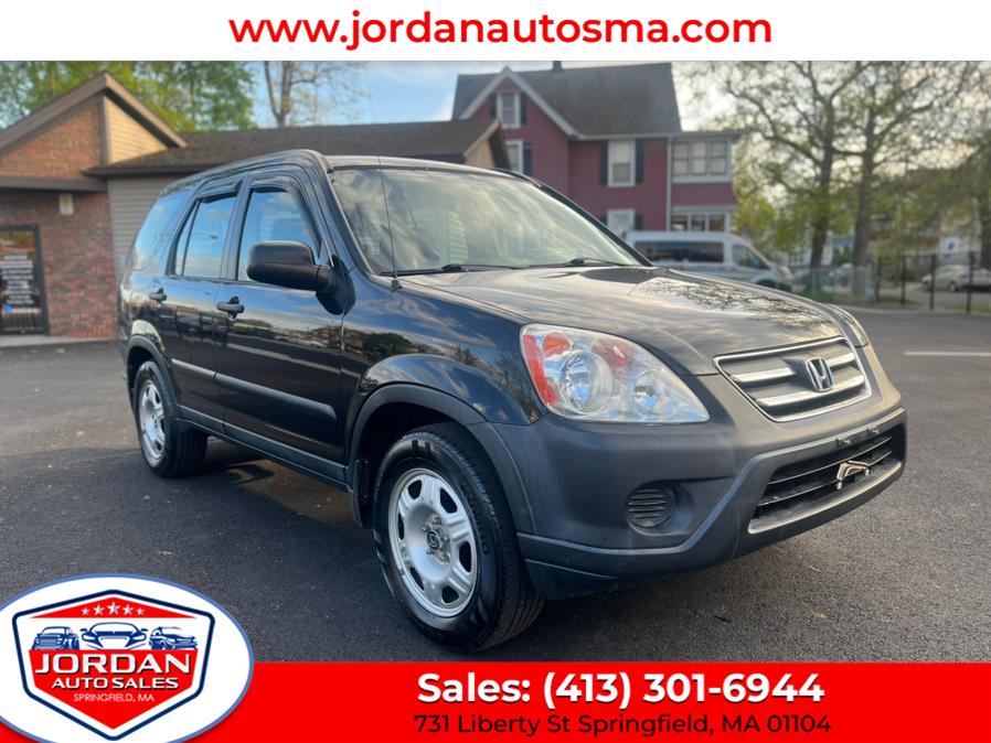 2006 Honda CR-V 2WD LX AT, available for sale in Springfield, Massachusetts | Jordan Auto Sales. Springfield, Massachusetts 2006 Honda CR-V 2WD LX AT, available for sale in Springfield, Massachusetts | Jordan Auto Sales. Springfield, Massachusetts