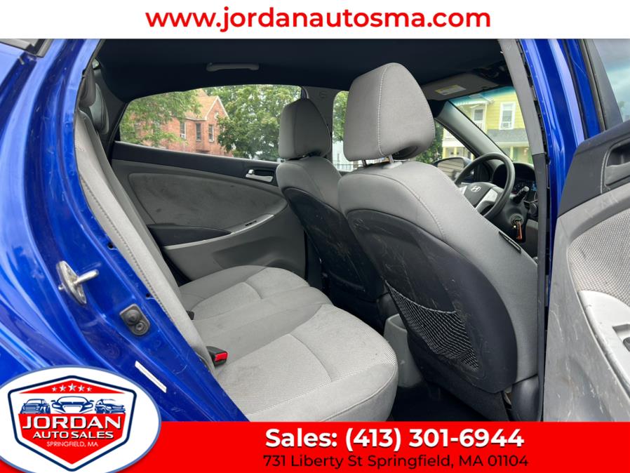 2013 Hyundai Accent 4dr Sdn Auto GLS, available for sale in Springfield, Massachusetts | Jordan Auto Sales. Springfield, Massachusetts 2013 Hyundai Accent 4dr Sdn Auto GLS, available for sale in Springfield, Massachusetts | Jordan Auto Sales. Springfield, Massachusetts