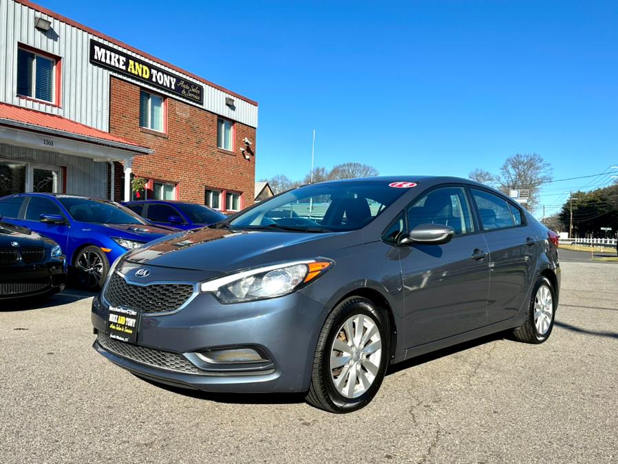 2014 Kia Forte 4dr Sdn Auto LX, available for sale in South Windsor, Connecticut | Mike And Tony Auto Sales, Inc. South Windsor, Connecticut