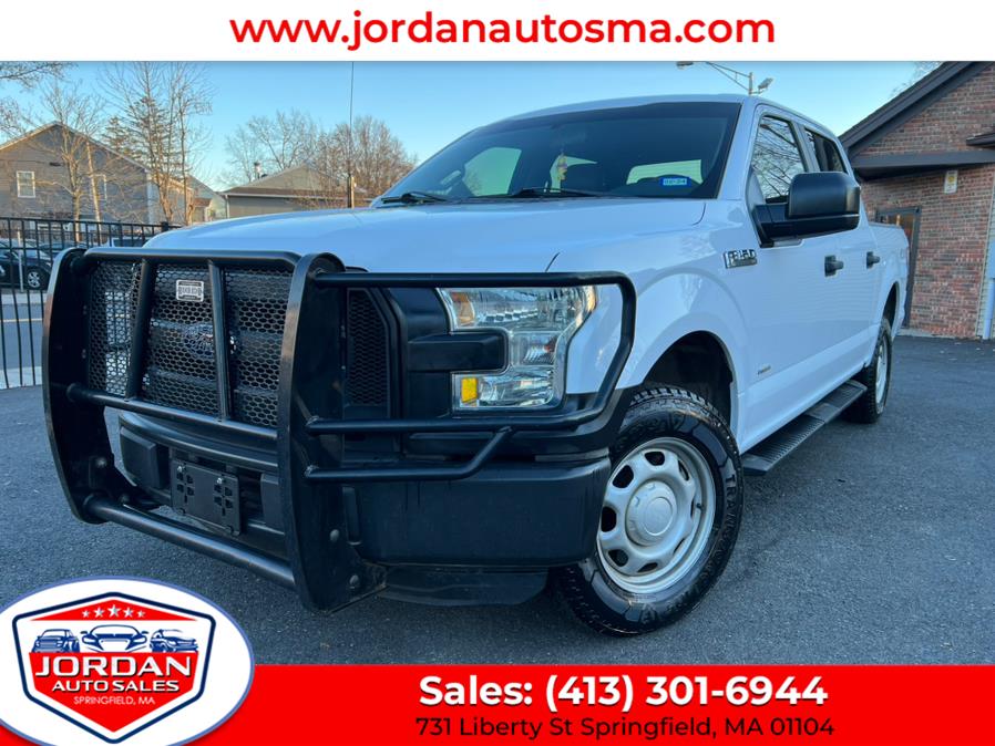 2016 Ford F-150 4WD SuperCrew 145" XLT, available for sale in Springfield, Massachusetts | Jordan Auto Sales. Springfield, Massachusetts