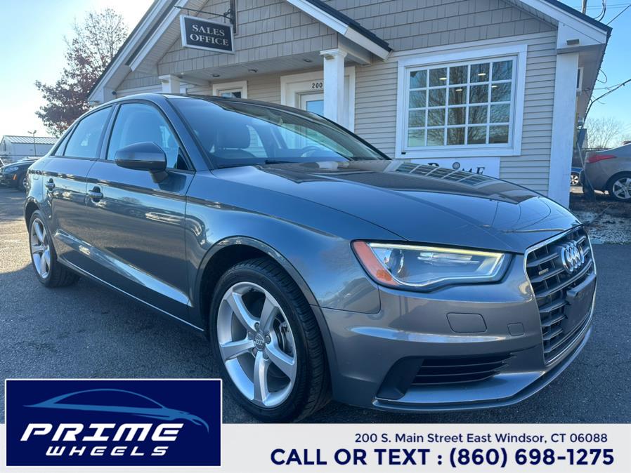 2015 Audi A3 4dr Sdn quattro 2.0T Premium, available for sale in East Windsor, Connecticut | Prime Wheels. East Windsor, Connecticut