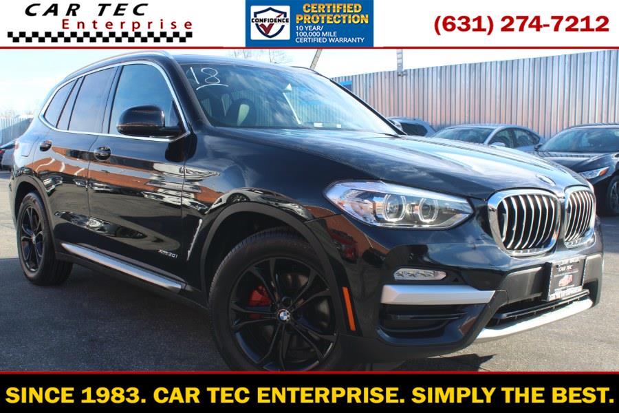 2018 BMW X3 xDrive30i Sports Activity Vehicle, available for sale in Deer Park, New York | Car Tec Enterprise Leasing & Sales LLC. Deer Park, New York