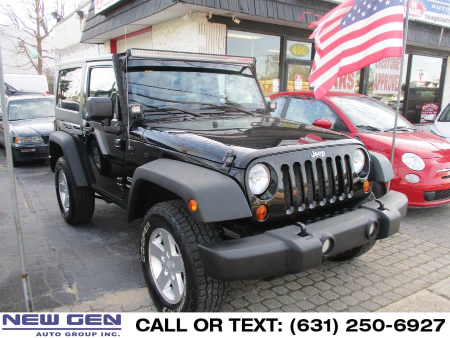 2013 Jeep Wrangler 4WD 2dr Sport, available for sale in West Babylon, New York | New Gen Auto Group. West Babylon, New York