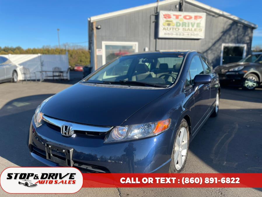 2007 Honda Civic Sdn 4dr AT EX, available for sale in East Windsor, Connecticut | Stop & Drive Auto Sales. East Windsor, Connecticut