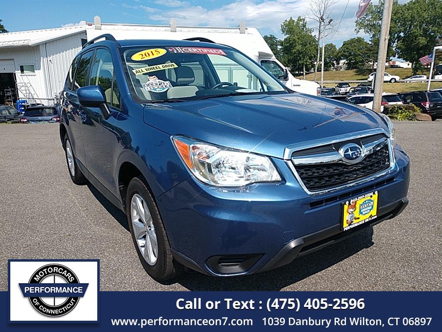 2015 Subaru Forester 4dr Auto 2.5i Premium PZEV, available for sale in Wilton, Connecticut | Performance Motor Cars Of Connecticut LLC. Wilton, Connecticut