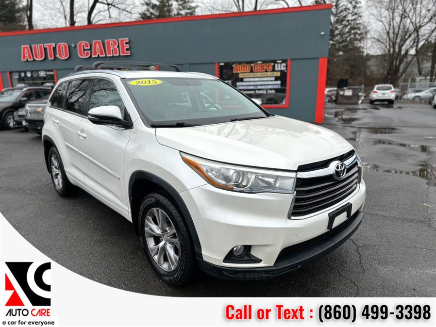 2015 Toyota Highlander AWD 4dr V6 XLE (Natl), available for sale in Vernon , Connecticut | Auto Care Motors. Vernon , Connecticut