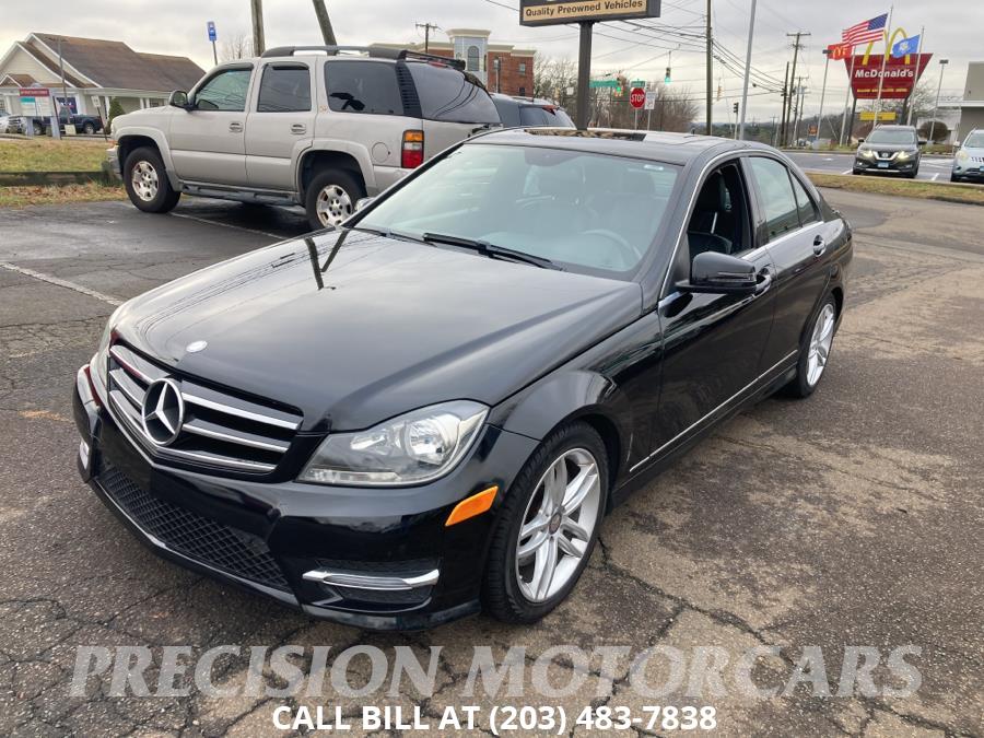 2014 Mercedes-Benz C-Class 4dr Sdn C300 Sport 4MATIC, available for sale in Branford, Connecticut | Precision Motor Cars LLC. Branford, Connecticut