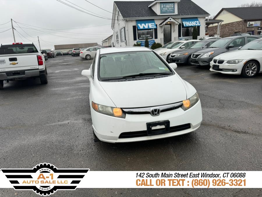 2008 Honda Civic Sdn 4dr Auto LX, available for sale in East Windsor, Connecticut | A1 Auto Sale LLC. East Windsor, Connecticut