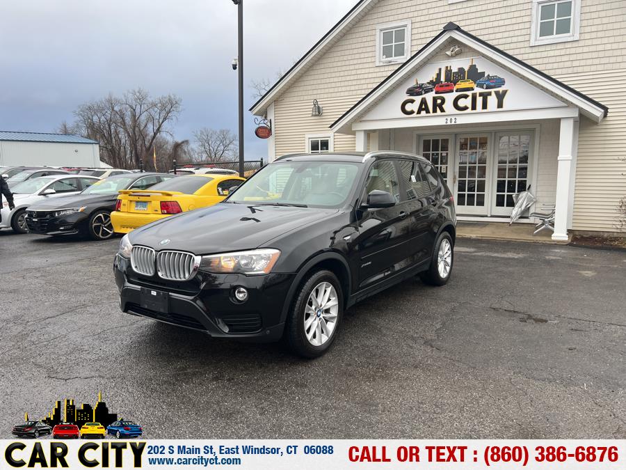 2016 BMW X3 AWD 4dr xDrive28i, available for sale in East Windsor, Connecticut | Car City LLC. East Windsor, Connecticut