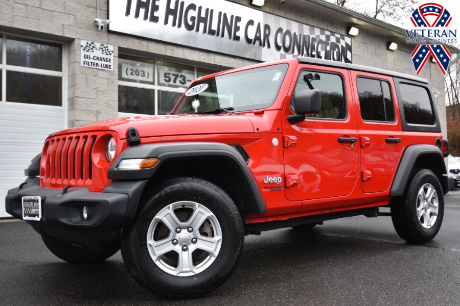2021 Jeep Wrangler Unlimited Sport S 4x4, available for sale in Waterbury, Connecticut | Highline Car Connection. Waterbury, Connecticut