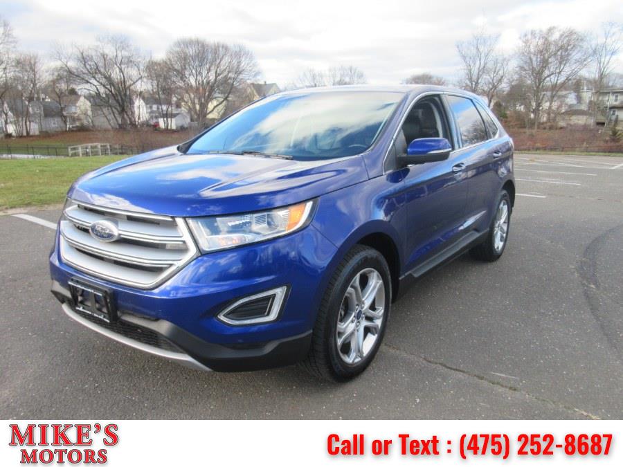 2015 Ford Edge 4dr Titanium AWD, available for sale in Stratford, Connecticut | Mike's Motors LLC. Stratford, Connecticut