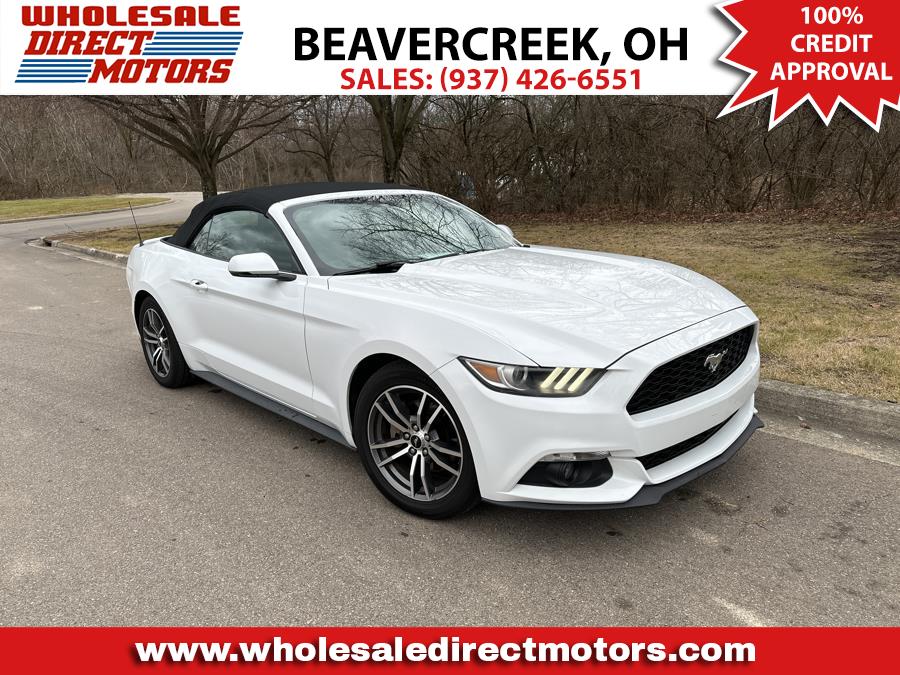 2017 Ford Mustang EcoBoost Premium Convertible, available for sale in Beavercreek, Ohio | Wholesale Direct Motors. Beavercreek, Ohio
