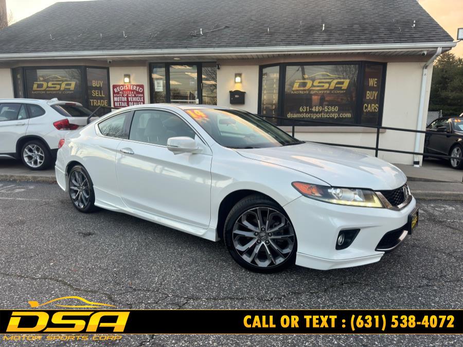 2014 Honda Accord Coupe 2dr V6 Auto EX-L w/Navi, available for sale in Commack, New York | DSA Motor Sports Corp. Commack, New York