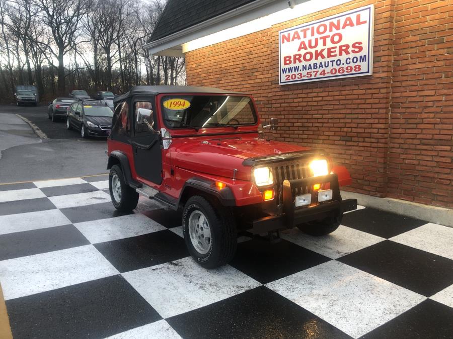 1994 Jeep Wrangler 2dr SE, available for sale in Waterbury, Connecticut | National Auto Brokers, Inc.. Waterbury, Connecticut