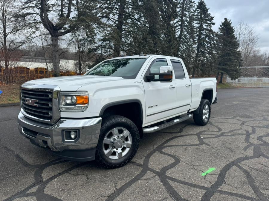 2017 GMC Sierra 2500HD 4WD Double Cab 144.2" SLT, available for sale in Waterbury, Connecticut | Platinum Auto Care. Waterbury, Connecticut
