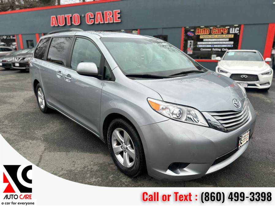 2015 Toyota Sienna 5dr 8-Pass Van LE FWD (Natl), available for sale in Vernon , Connecticut | Auto Care Motors. Vernon , Connecticut