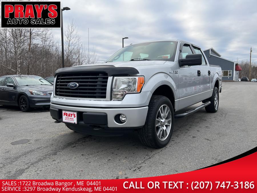 2014 Ford F-150 4WD SuperCrew 145" STX, available for sale in Bangor , Maine | Pray's Auto Sales . Bangor , Maine