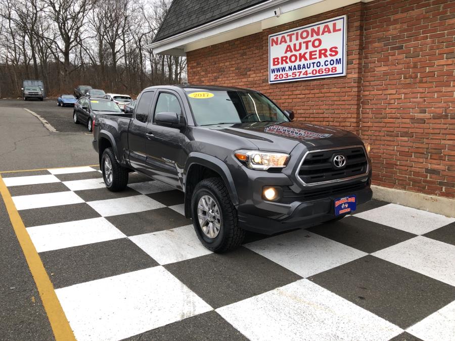2017 Toyota Tacoma SR5 Access Cab 6'' Bed V6 4x4, available for sale in Waterbury, Connecticut | National Auto Brokers, Inc.. Waterbury, Connecticut