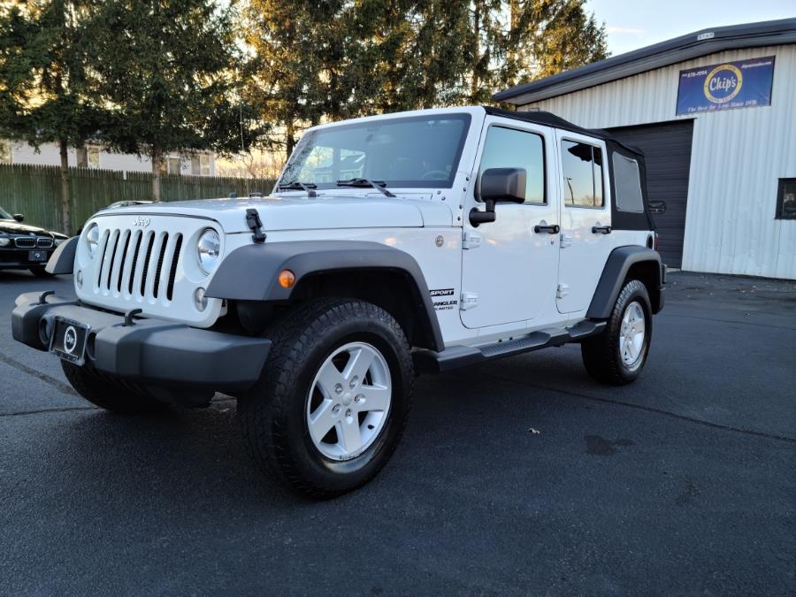 2017 Jeep Wrangler Unlimited Sport 4x4, available for sale in Milford, Connecticut | Chip's Auto Sales Inc. Milford, Connecticut