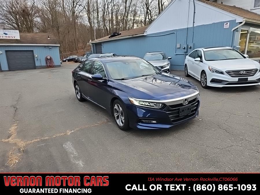 2019 Honda Accord Sedan EX 1.5T CVT, available for sale in Vernon Rockville, Connecticut | Vernon Motor Cars. Vernon Rockville, Connecticut