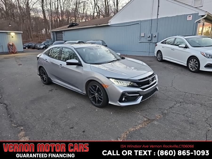 2021 Honda Civic Hatchback Sport Touring CVT, available for sale in Vernon Rockville, Connecticut | Vernon Motor Cars. Vernon Rockville, Connecticut