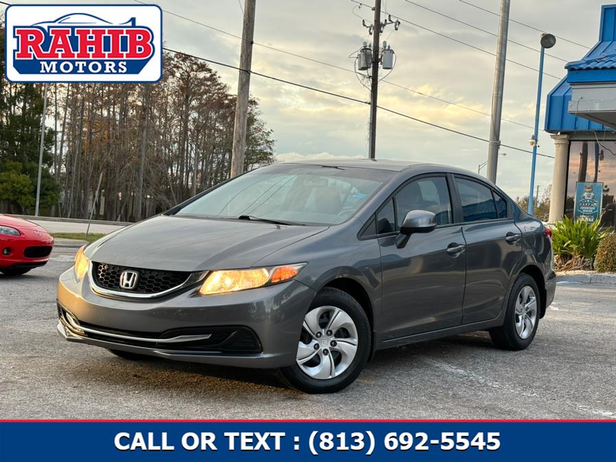 2013 Honda Civic Sdn 4dr Auto LX, available for sale in Winter Park, Florida | Rahib Motors. Winter Park, Florida
